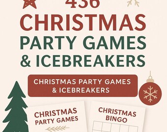 436 Juegos y actividades para romper el hielo en Navidad: actividades divertidas para las fiestas (PDF)