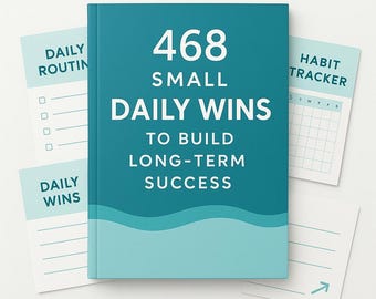 Rastreador de hábitos de logros diarios • Paquete de reflexión de Adviento de Navidad (PDF)