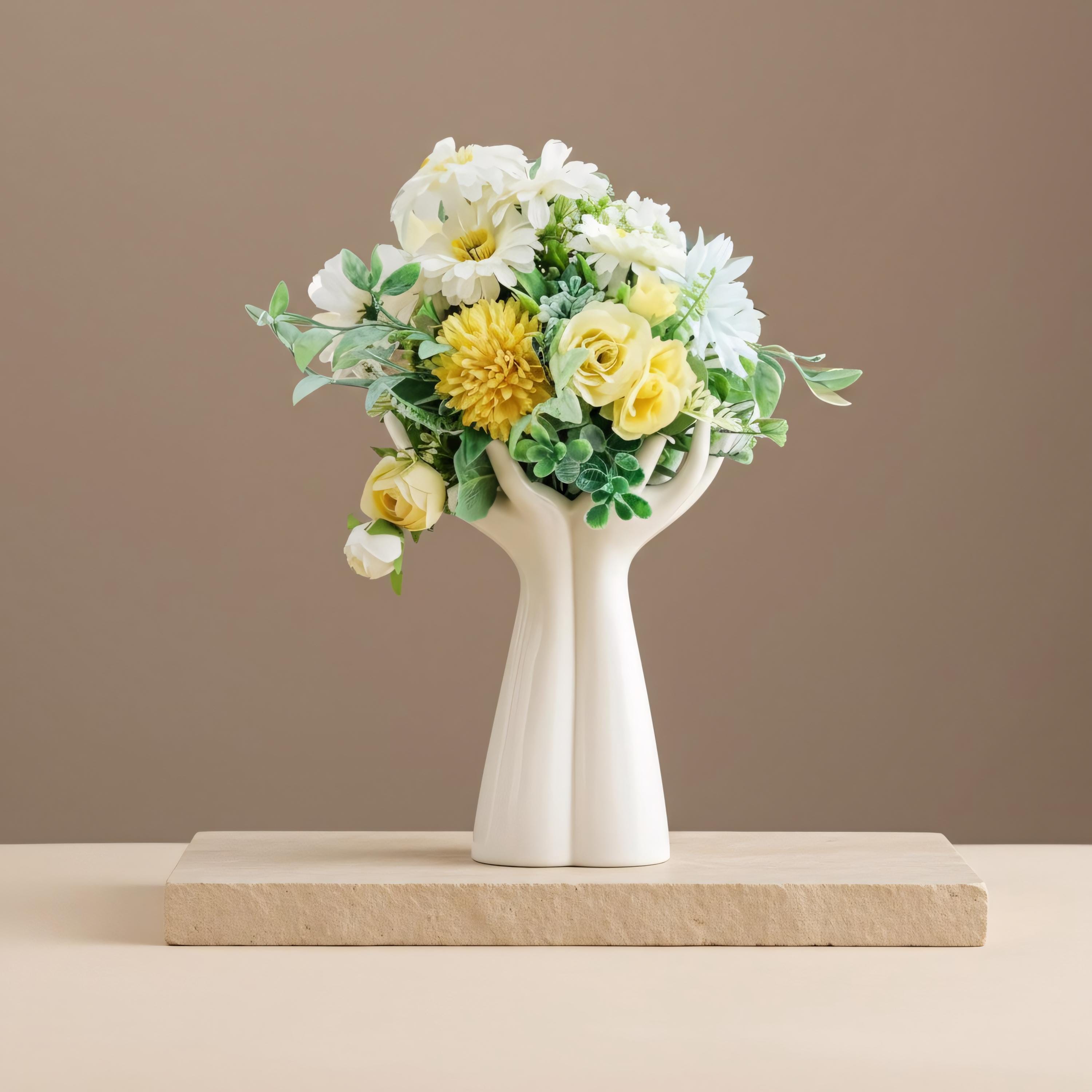 Hand shaped vase - Etsy 日本