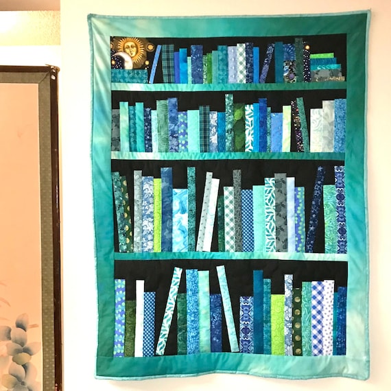 Heaven & Earth - Book Lap Quilt Wall Tapestry