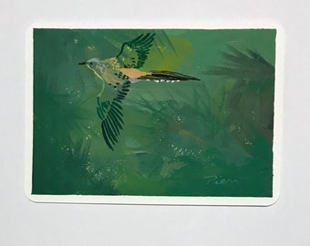 Mourning Dove ~ Postcard Painting #7 ~ Ready to Ship!