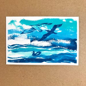 Albatross ~ Postcard Painting #276