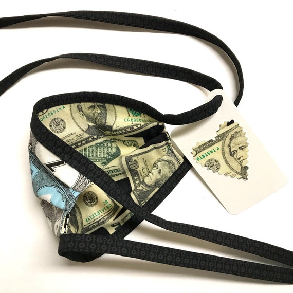 KIDS Reversible Cotton Face Mask - Cash / Monopoly Money, Ages 4-11