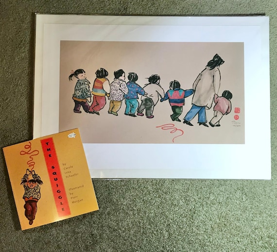 The SQUIGGLE - Limited Edition Print & Paperback Book