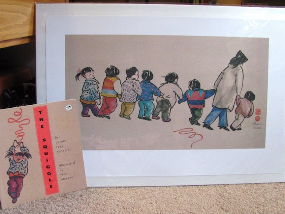 The SQUIGGLE - Limited Edition Print & Paperback Book