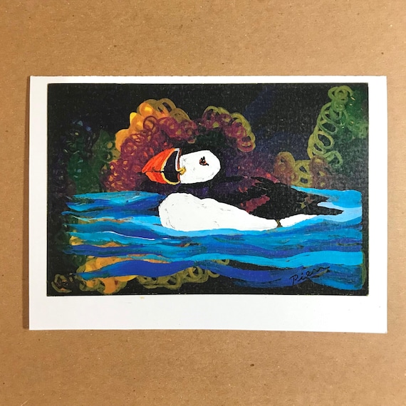 1 Puffin Card