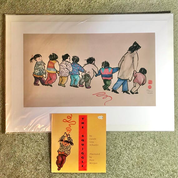 The SQUIGGLE - Limited Edition Print & Paperback Book