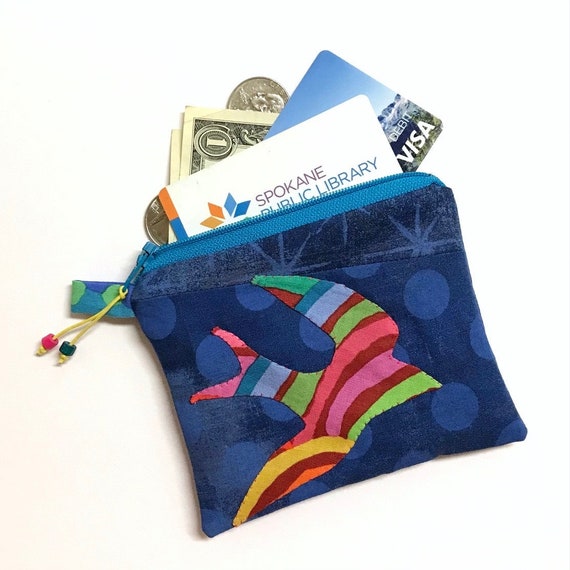 Tiny Swallow Wallet - Coin Card Purse - Ready to Ship!