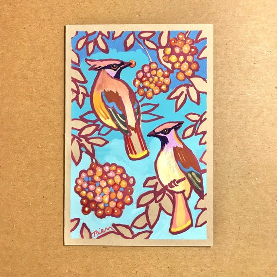Ripe & Ready ~ Postcard Painting #238