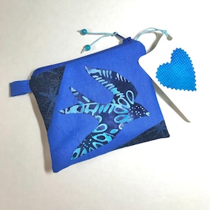 Monedero con forma de golondrina pequeña - Monedero para tarjetas