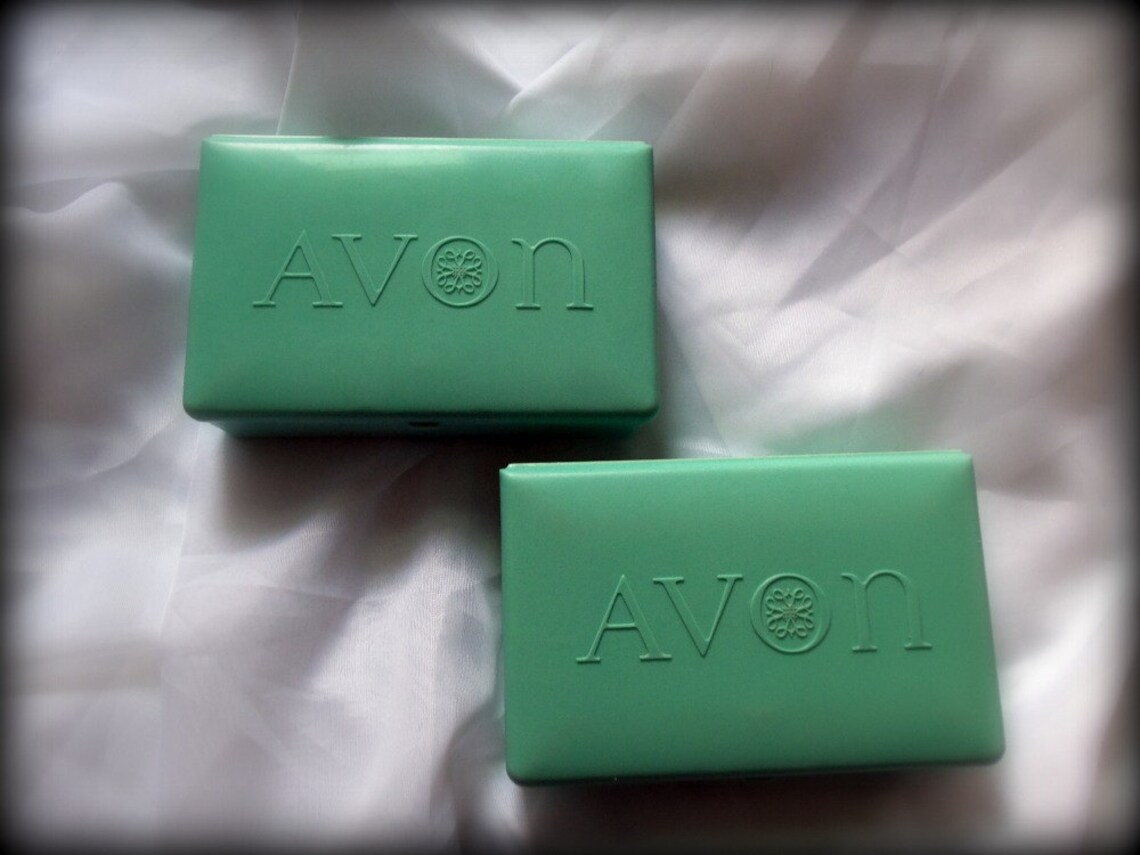 Set of two vintage Avon lipstick sample cases Lipstick Etsy