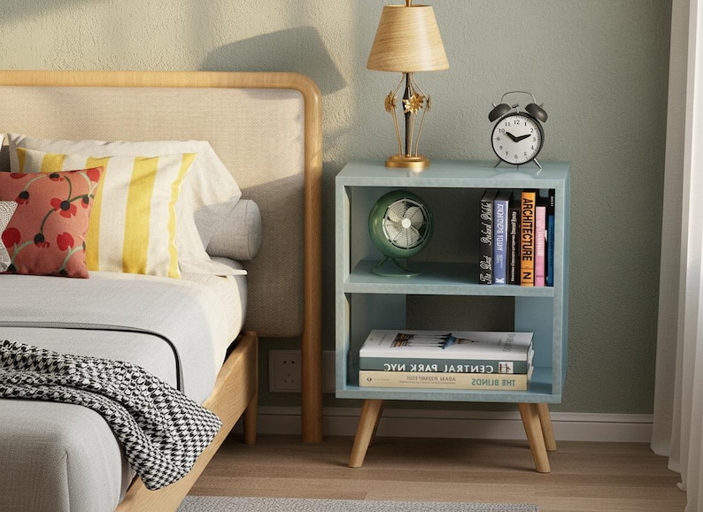 Modern nightstand furniture ideal for apartments and small rooms