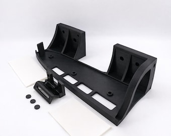 Suporte de parede para console de jogos impresso em 3D – Design universal