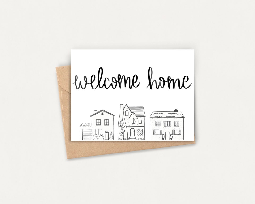Printable New House Card New Home Card Printable New Home - Etsy