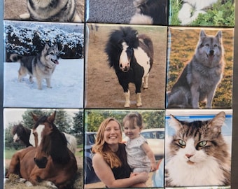 Custom Photo Fridge Magnets – Personalized Keepsake Gift