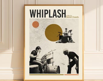 Minimalist Jazz Drummer Canvas Print, Music Room Decor