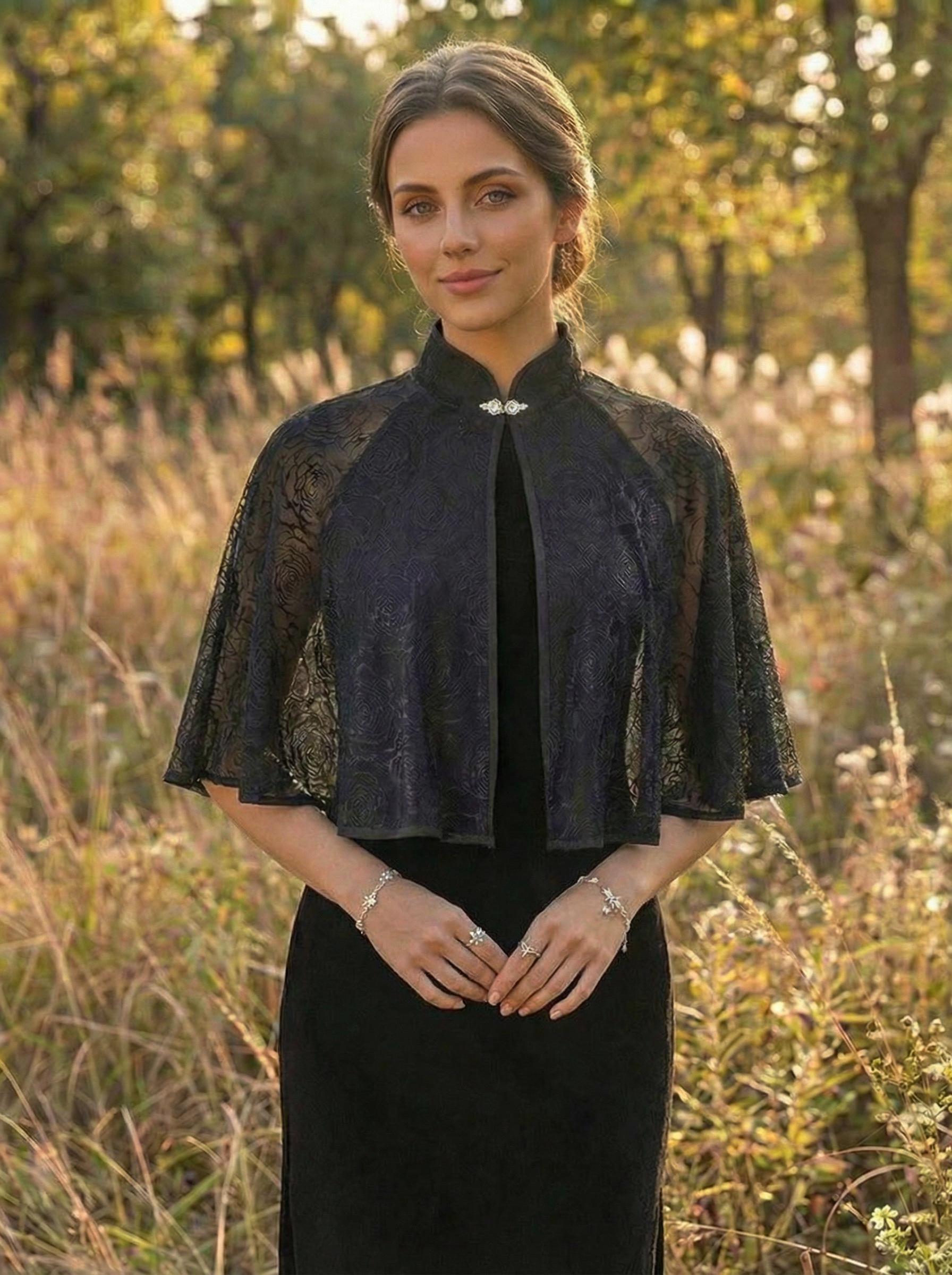 Wedding Dress Black Lace Boleros And Shrugs Women Lace Shrug Womens Bolero Jackets For Evening Dresses Wedding Dress Black Lace Boleros And Shrugs Women Lace Shrug Womens Bolero Jackets For Evening Dresses