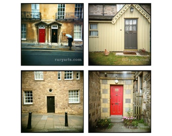 British Doors - Set of 4 Note Cards