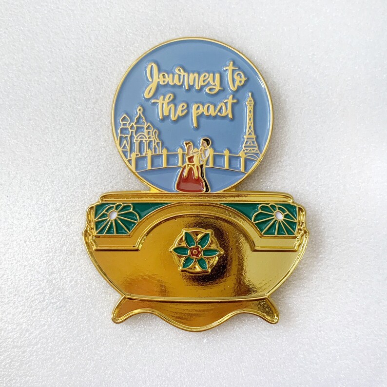 Journey to the Past Music Box | Anastasia Inspired Enamel Pin 