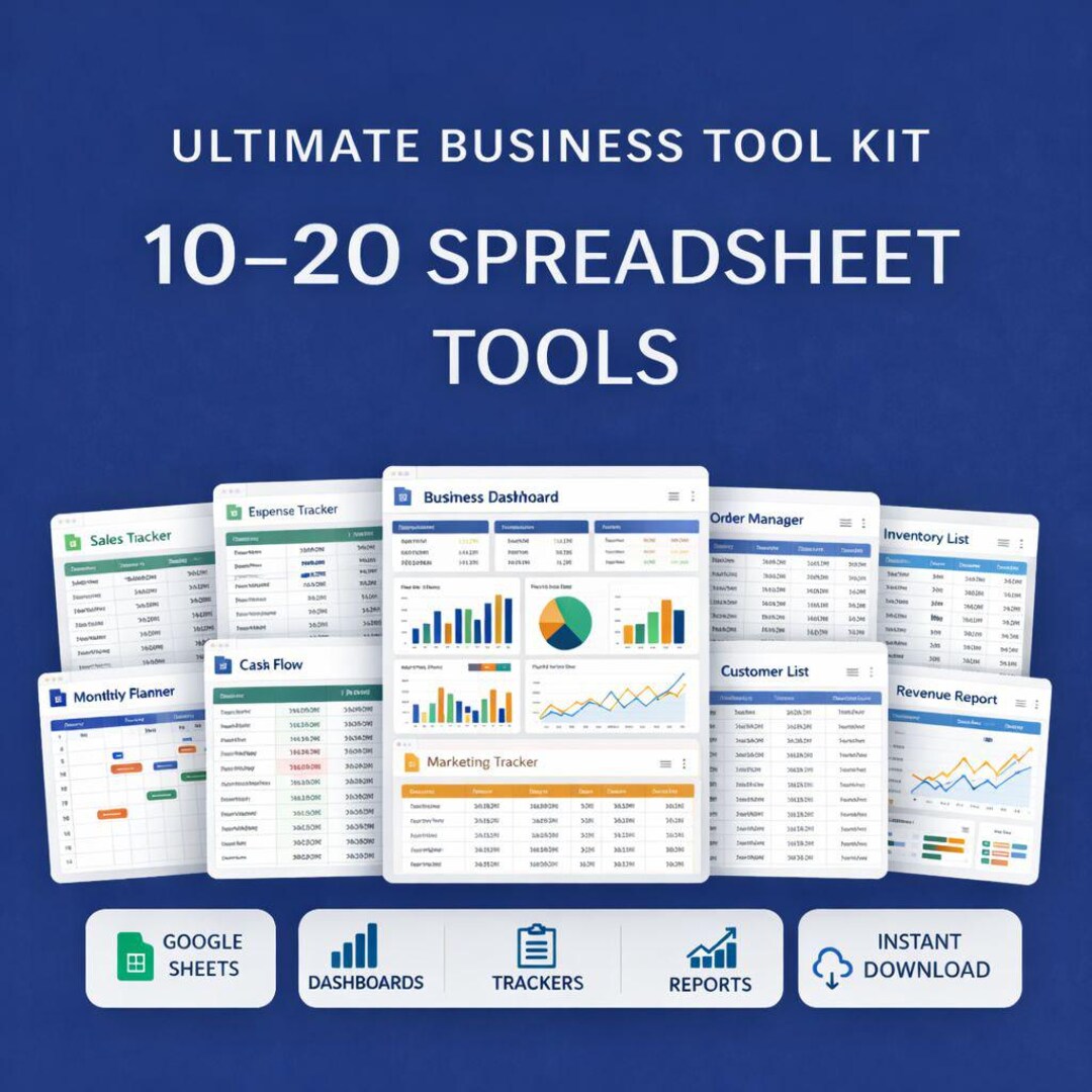 12 Personal Budget Spreadsheet Bundle | Basic Finance Toolkit - Etsy
