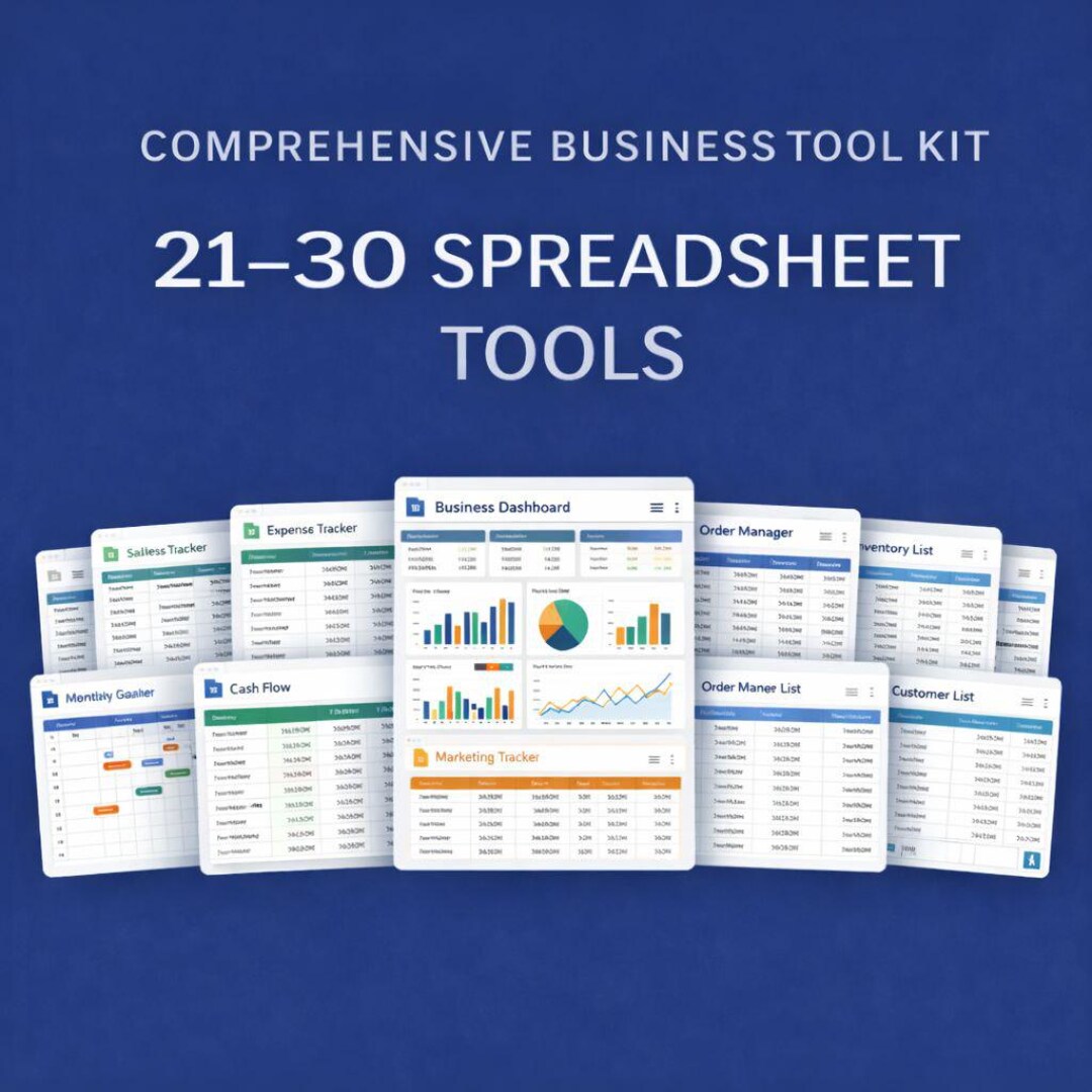 30 Personal Budget Spreadsheet Bundle | Professional Finance Toolkit - Etsy