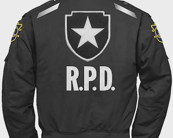 Leon Kennedy Resident Evil 2 Remake Cotton Jacket – Cosplay & Collector’s Outfit