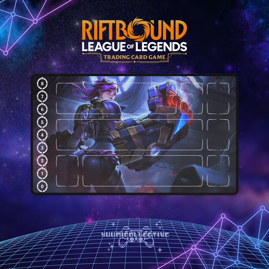 Vi - Riftbound Playmat - Trading Card Game Playmat - Etsy