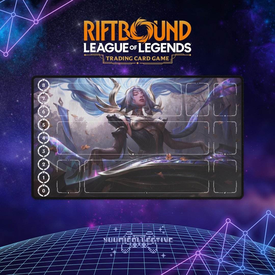Sona - Riftbound Playmat - Trading Card Game Playmat - Etsy