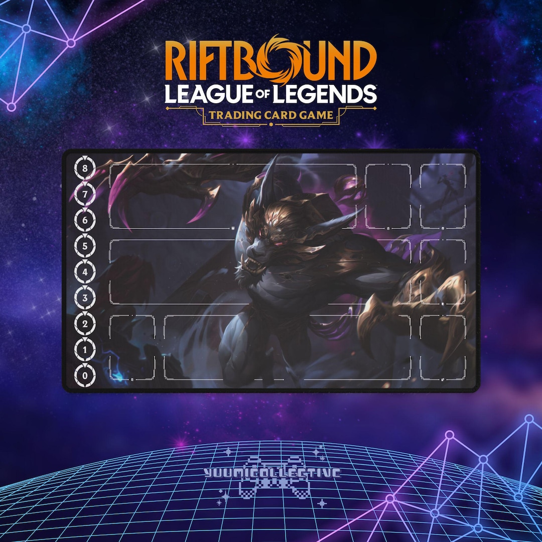 Warwick - Riftbound Playmat - Trading Card Game Playmat - Etsy