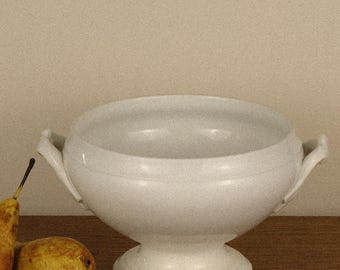 Sopera antigua de Lunéville opaca, siglo XIX