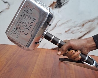 Thor Mjolnir Hammer Metal Replica | 1:1 Scale MCU Prop
