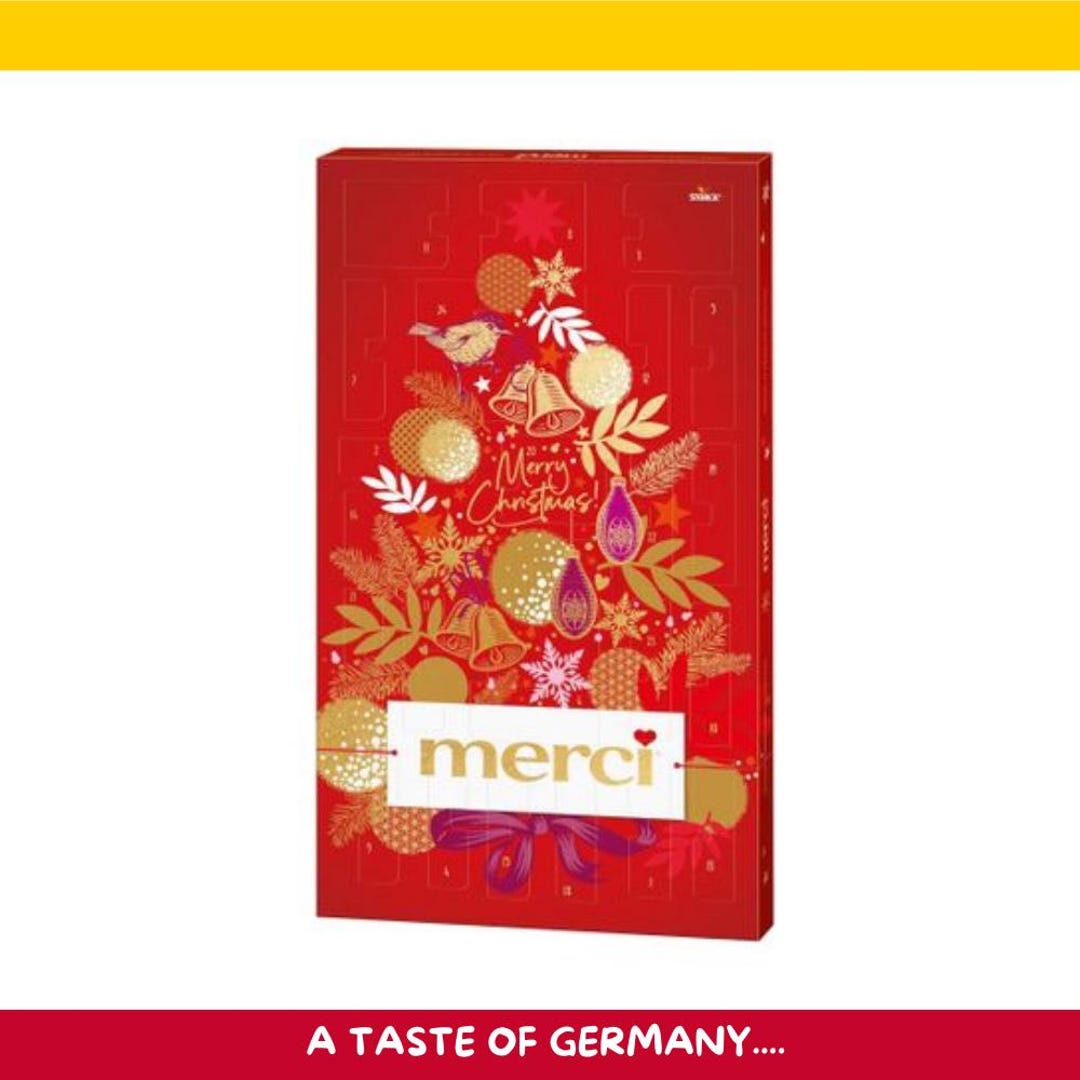 Merci Spring Edition Merci Advent Calendar 263g | 24 Days of Chocolate Treats - Etsy
