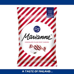 Fazer Marianne Pfefferminz Schokoladen Bonbons - 200g