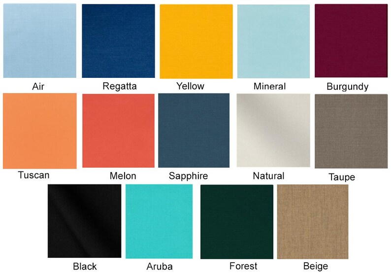 Ikea Arholma Sunbrella Outdoor Canvas Solids Outdoor Etsy