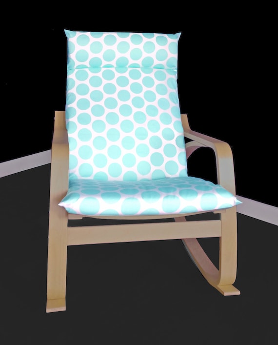 Mint Polka Dot Ikea Chair Cover Ikea Poang Cushion Slipcover