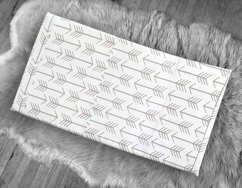 Beige Arrows Ikea Stuva Bench Pad Slip Cover Etsy