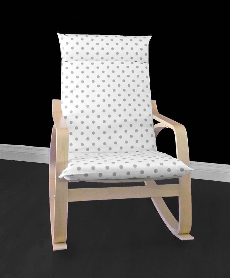 Polka Dot Poang Cover Dots Ikea Chair Cover Etsy