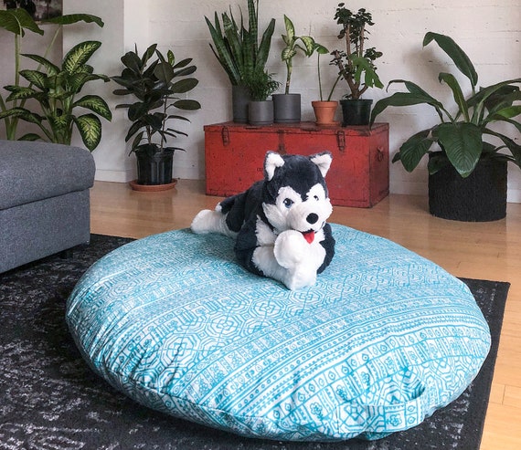 Dog Bed Cover Floor Pouf Cover Dihult Slipcover Ikea Floor Etsy