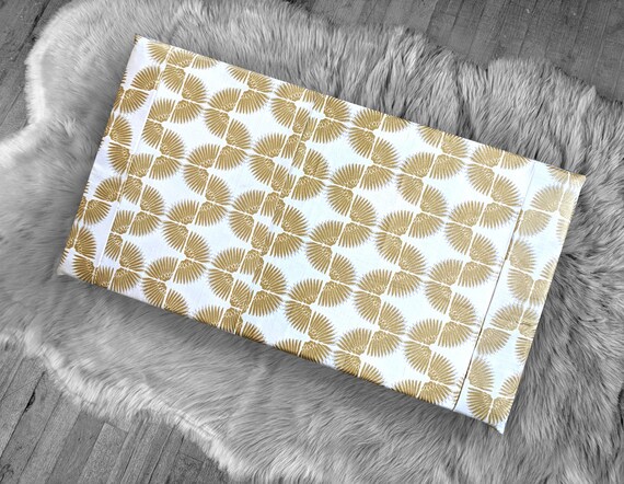 Metallic Gold Tribal Pattern Ikea Stuva Bench Pad Slip Cover Etsy