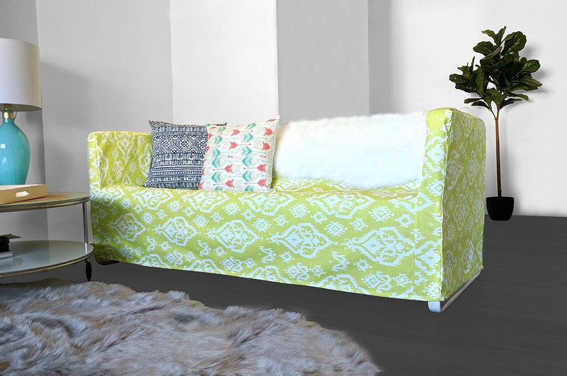 Knopparp Sofa Knisa Bright Blue Ikea