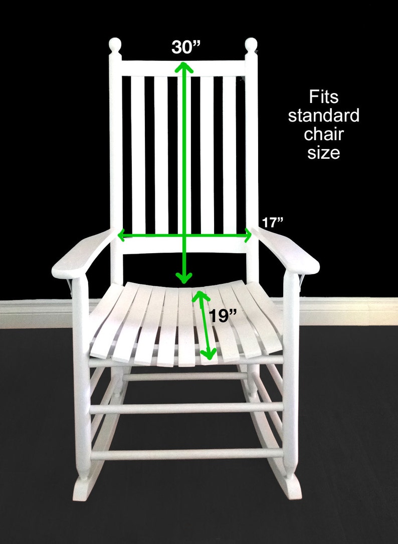 Cockatoo Bird Rocking Chair Cushion