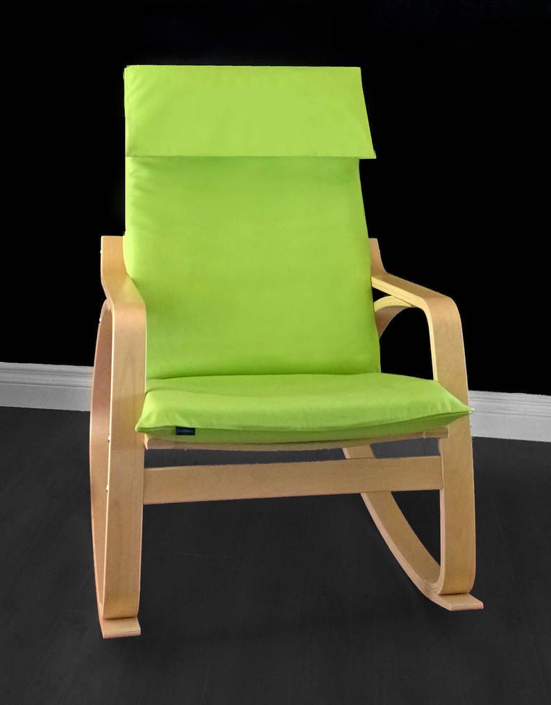 Apple Green Chair Covers Ikea Poang Cushion Seat Cover Etsy