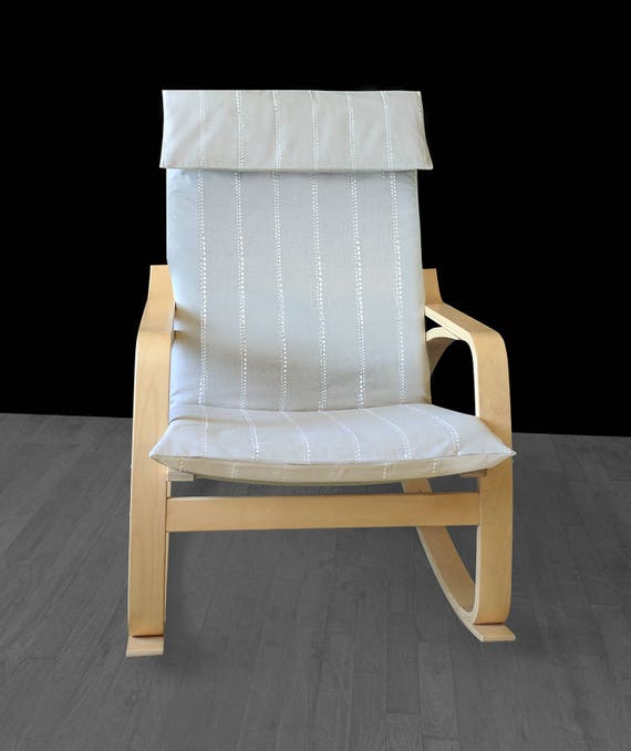Beige Dot Print Ikea Poang Cover Custom Ikea Covers Etsy