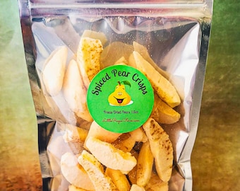 Spiced Pear Crisps