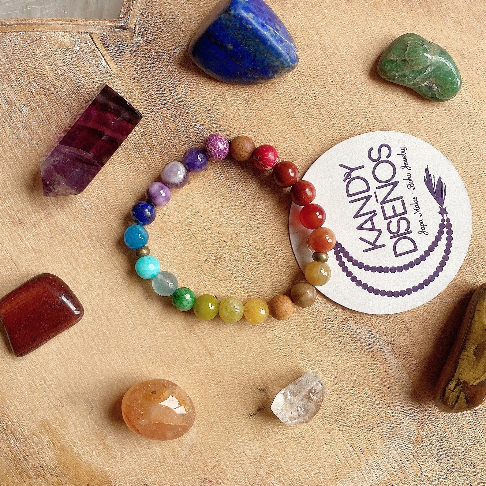 Chakra mala bracelet Clearance