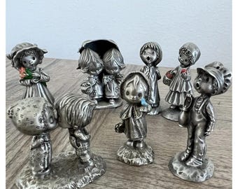 Vintage Hallmark Little Gallery Fine Pewter Figurine - “sunshine