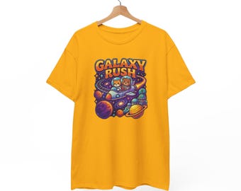 Comfort Colors Galaxy Rush T-Shirt, Retro Cartoon Theme Park Shirt, Magical Kingdom Trip