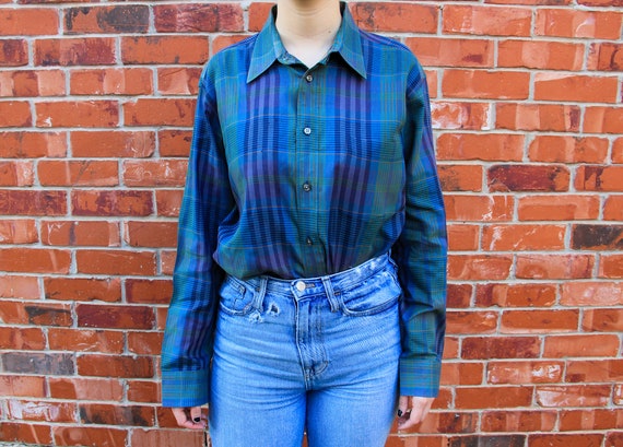 Vintage 1990s Christian Dior Monsieur Double Vie Green / Blue - Etsy