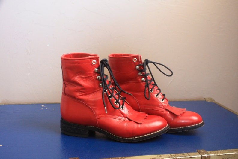 red roper boots