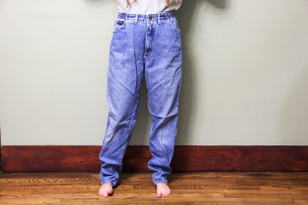 lee elastic waist jeans